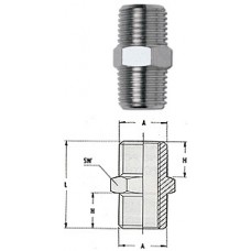 GAV 1219/5 290/11 Переходник конус М3/4хМ3/4