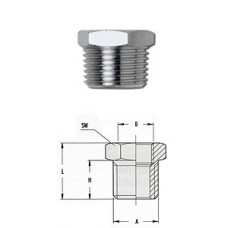 GAV 1217/7 270/9 Переходник конус М3/4хF1/2