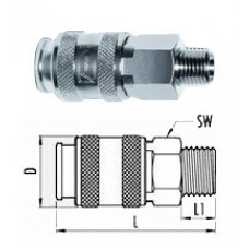 GAV UNI-3 бс Переходник M1/2 (блистер)