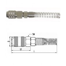 GAV 112 D/2 457/3 бс Переходник для шланга 6х8