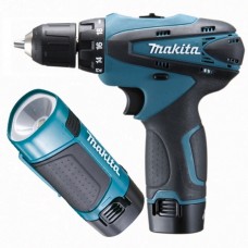 Аккумуляторная дрель шуруповерт Makita DF330DWLE