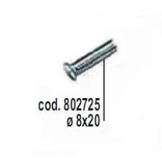 Blueweld 802725 Комплект метизов AI M 8x20 100 шт.