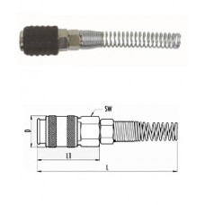 GAV UNI-D3 457/2 бс Переходник для шланга 8х10