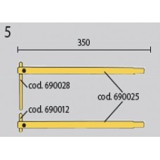 Blueweld 690012 Прямой электрод