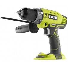 Аккумуляторная ударная дрель-шуруповерт Ryobi 3002478(R18PD-0)